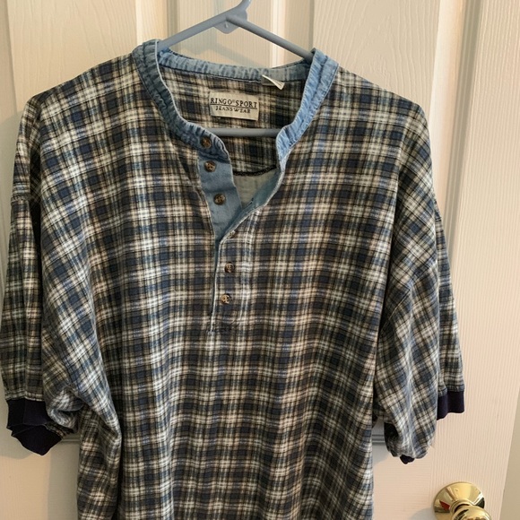 ringo sport | Shirts | Plaid Henley 